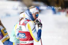 10.02.2024, Canmore, Canada (CAN): Linn Svahn (SWE) - FIS world cup cross-country, individual sprint, Canmore (CAN). www.nordicfocus.com. © Modica/NordicFocus. Every downloaded picture is fee-liable.