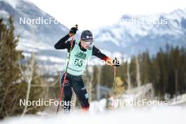 10.02.2024, Canmore, Canada (CAN): Friedrich Moch (GER) - FIS world cup cross-country, individual sprint, Canmore (CAN). www.nordicfocus.com. © Modica/NordicFocus. Every downloaded picture is fee-liable.