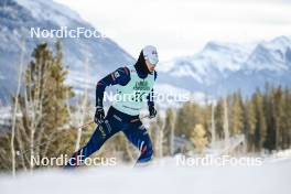 10.02.2024, Canmore, Canada (CAN): Lucas Chanavat (FRA) - FIS world cup cross-country, individual sprint, Canmore (CAN). www.nordicfocus.com. © Modica/NordicFocus. Every downloaded picture is fee-liable.
