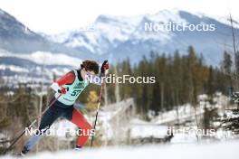 10.02.2024, Canmore, Canada (CAN): Xavier Lefebvre (CAN) - FIS world cup cross-country, individual sprint, Canmore (CAN). www.nordicfocus.com. © Modica/NordicFocus. Every downloaded picture is fee-liable.