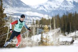 10.02.2024, Canmore, Canada (CAN): Remi Drolet (CAN) - FIS world cup cross-country, individual sprint, Canmore (CAN). www.nordicfocus.com. © Modica/NordicFocus. Every downloaded picture is fee-liable.
