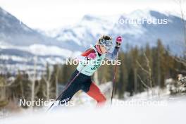 10.02.2024, Canmore, Canada (CAN): Katherine Weaver (CAN) - FIS world cup cross-country, individual sprint, Canmore (CAN). www.nordicfocus.com. © Modica/NordicFocus. Every downloaded picture is fee-liable.