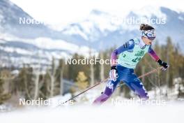 10.02.2024, Canmore, Canada (CAN): Renae Anderson (USA) - FIS world cup cross-country, individual sprint, Canmore (CAN). www.nordicfocus.com. © Modica/NordicFocus. Every downloaded picture is fee-liable.