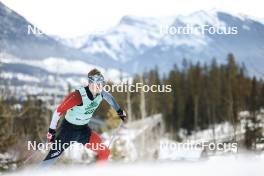 10.02.2024, Canmore, Canada (CAN): Erikson Moore (CAN) - FIS world cup cross-country, individual sprint, Canmore (CAN). www.nordicfocus.com. © Modica/NordicFocus. Every downloaded picture is fee-liable.
