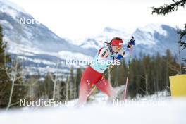 10.02.2024, Canmore, Canada (CAN): Desiree Steiner (SUI) - FIS world cup cross-country, individual sprint, Canmore (CAN). www.nordicfocus.com. © Modica/NordicFocus. Every downloaded picture is fee-liable.