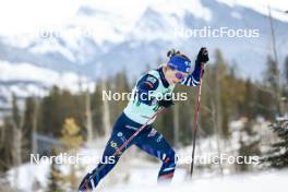 10.02.2024, Canmore, Canada (CAN): Flora Dolci (FRA) - FIS world cup cross-country, individual sprint, Canmore (CAN). www.nordicfocus.com. © Modica/NordicFocus. Every downloaded picture is fee-liable.