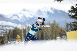 10.02.2024, Canmore, Canada (CAN): Delphine Claudel (FRA) - FIS world cup cross-country, individual sprint, Canmore (CAN). www.nordicfocus.com. © Modica/NordicFocus. Every downloaded picture is fee-liable.