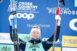 10.02.2024, Canmore, Canada (CAN): Maja Dahlqvist (SWE) - FIS world cup cross-country, individual sprint, Canmore (CAN). www.nordicfocus.com. © Modica/NordicFocus. Every downloaded picture is fee-liable.