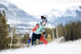 10.02.2024, Canmore, Canada (CAN): Olivia Bouffard-Nesbitt (CAN) - FIS world cup cross-country, individual sprint, Canmore (CAN). www.nordicfocus.com. © Modica/NordicFocus. Every downloaded picture is fee-liable.