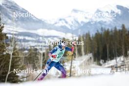 10.02.2024, Canmore, Canada (CAN): Emma Albrecht (USA) - FIS world cup cross-country, individual sprint, Canmore (CAN). www.nordicfocus.com. © Modica/NordicFocus. Every downloaded picture is fee-liable.
