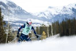 10.02.2024, Canmore, Canada (CAN): Lena Quintin (FRA) - FIS world cup cross-country, individual sprint, Canmore (CAN). www.nordicfocus.com. © Modica/NordicFocus. Every downloaded picture is fee-liable.