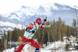 10.02.2024, Canmore, Canada (CAN): Simen Hegstad Krueger (NOR) - FIS world cup cross-country, individual sprint, Canmore (CAN). www.nordicfocus.com. © Modica/NordicFocus. Every downloaded picture is fee-liable.