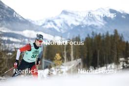 10.02.2024, Canmore, Canada (CAN): Ry Prior (CAN) - FIS world cup cross-country, individual sprint, Canmore (CAN). www.nordicfocus.com. © Modica/NordicFocus. Every downloaded picture is fee-liable.