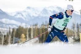 10.02.2024, Canmore, Canada (CAN): Jules Chappaz (FRA) - FIS world cup cross-country, individual sprint, Canmore (CAN). www.nordicfocus.com. © Modica/NordicFocus. Every downloaded picture is fee-liable.