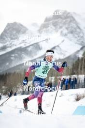 13.02.2024, Canmore, Canada (CAN): Will Koch (USA) - FIS world cup cross-country, individual sprint, Canmore (CAN). www.nordicfocus.com. © Modica/NordicFocus. Every downloaded picture is fee-liable.