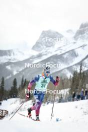 13.02.2024, Canmore, Canada (CAN): Gus Schumacher (USA) - FIS world cup cross-country, individual sprint, Canmore (CAN). www.nordicfocus.com. © Modica/NordicFocus. Every downloaded picture is fee-liable.