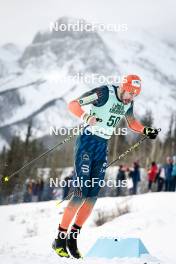 13.02.2024, Canmore, Canada (CAN): Thomas Maloney Westgaard (IRL) - FIS world cup cross-country, individual sprint, Canmore (CAN). www.nordicfocus.com. © Modica/NordicFocus. Every downloaded picture is fee-liable.