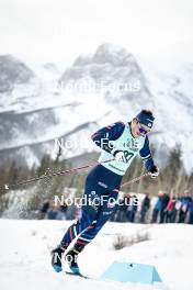13.02.2024, Canmore, Canada (CAN): Jules Chappaz (FRA) - FIS world cup cross-country, individual sprint, Canmore (CAN). www.nordicfocus.com. © Modica/NordicFocus. Every downloaded picture is fee-liable.