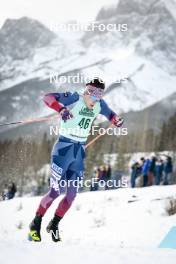 13.02.2024, Canmore, Canada (CAN): Michael Earnhart (USA) - FIS world cup cross-country, individual sprint, Canmore (CAN). www.nordicfocus.com. © Modica/NordicFocus. Every downloaded picture is fee-liable.