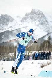 13.02.2024, Canmore, Canada (CAN): Joni Maki (FIN) - FIS world cup cross-country, individual sprint, Canmore (CAN). www.nordicfocus.com. © Modica/NordicFocus. Every downloaded picture is fee-liable.