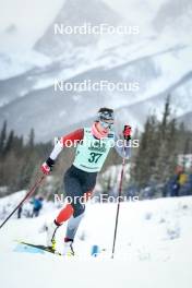 13.02.2024, Canmore, Canada (CAN): Katherine Stewart-Jones (CAN) - FIS world cup cross-country, individual sprint, Canmore (CAN). www.nordicfocus.com. © Modica/NordicFocus. Every downloaded picture is fee-liable.