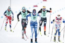 13.02.2024, Canmore, Canada (CAN): Victoria Carl (GER), Lisa Lohmann (GER), (l-r)  - FIS world cup cross-country, individual sprint, Canmore (CAN). www.nordicfocus.com. © Modica/NordicFocus. Every downloaded picture is fee-liable.