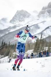 13.02.2024, Canmore, Canada (CAN): Logan Diekmann (USA) - FIS world cup cross-country, individual sprint, Canmore (CAN). www.nordicfocus.com. © Modica/NordicFocus. Every downloaded picture is fee-liable.