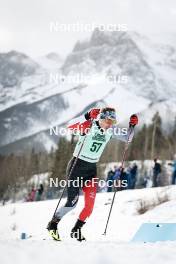 13.02.2024, Canmore, Canada (CAN): Felix-Olivier Moreau (CAN) - FIS world cup cross-country, individual sprint, Canmore (CAN). www.nordicfocus.com. © Modica/NordicFocus. Every downloaded picture is fee-liable.
