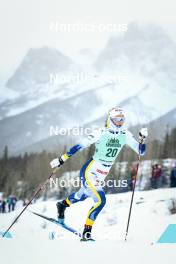13.02.2024, Canmore, Canada (CAN): Maja Dahlqvist (SWE) - FIS world cup cross-country, individual sprint, Canmore (CAN). www.nordicfocus.com. © Modica/NordicFocus. Every downloaded picture is fee-liable.