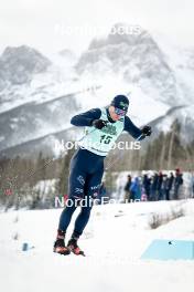 13.02.2024, Canmore, Canada (CAN): Michael Hellweger (ITA) - FIS world cup cross-country, individual sprint, Canmore (CAN). www.nordicfocus.com. © Modica/NordicFocus. Every downloaded picture is fee-liable.