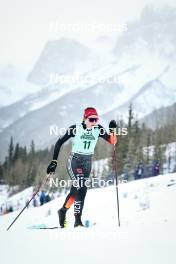 13.02.2024, Canmore, Canada (CAN): Coletta Rydzek (GER) - FIS world cup cross-country, individual sprint, Canmore (CAN). www.nordicfocus.com. © Modica/NordicFocus. Every downloaded picture is fee-liable.