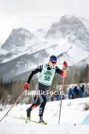 13.02.2024, Canmore, Canada (CAN): Florian Knopf (GER) - FIS world cup cross-country, individual sprint, Canmore (CAN). www.nordicfocus.com. © Modica/NordicFocus. Every downloaded picture is fee-liable.