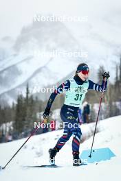13.02.2024, Canmore, Canada (CAN): Melissa Gal (FRA) - FIS world cup cross-country, individual sprint, Canmore (CAN). www.nordicfocus.com. © Modica/NordicFocus. Every downloaded picture is fee-liable.