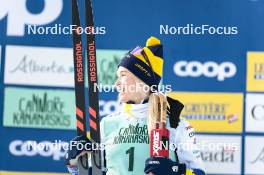 13.02.2024, Canmore, Canada (CAN): Jonna Sundling (SWE) - FIS world cup cross-country, individual sprint, Canmore (CAN). www.nordicfocus.com. © Modica/NordicFocus. Every downloaded picture is fee-liable.