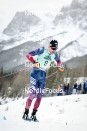 13.02.2024, Canmore, Canada (CAN): Kevin Bolger (USA) - FIS world cup cross-country, individual sprint, Canmore (CAN). www.nordicfocus.com. © Modica/NordicFocus. Every downloaded picture is fee-liable.