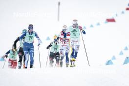 13.02.2024, Canmore, Canada (CAN): Johanna Matintalo (FIN), Frida Karlsson (SWE), (l-r)  - FIS world cup cross-country, individual sprint, Canmore (CAN). www.nordicfocus.com. © Modica/NordicFocus. Every downloaded picture is fee-liable.