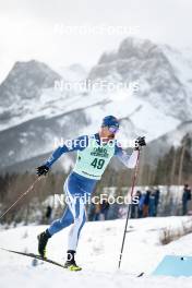 13.02.2024, Canmore, Canada (CAN): Perttu Hyvarinen (FIN) - FIS world cup cross-country, individual sprint, Canmore (CAN). www.nordicfocus.com. © Modica/NordicFocus. Every downloaded picture is fee-liable.