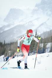13.02.2024, Canmore, Canada (CAN): Alina Meier (SUI) - FIS world cup cross-country, individual sprint, Canmore (CAN). www.nordicfocus.com. © Modica/NordicFocus. Every downloaded picture is fee-liable.