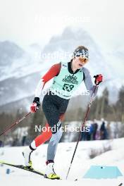 13.02.2024, Canmore, Canada (CAN): Maeve Macleod (CAN) - FIS world cup cross-country, individual sprint, Canmore (CAN). www.nordicfocus.com. © Modica/NordicFocus. Every downloaded picture is fee-liable.