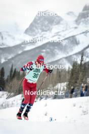 13.02.2024, Canmore, Canada (CAN): Haavard Solaas Taugboel (NOR) - FIS world cup cross-country, individual sprint, Canmore (CAN). www.nordicfocus.com. © Modica/NordicFocus. Every downloaded picture is fee-liable.