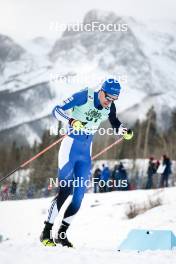 13.02.2024, Canmore, Canada (CAN): Alvar Johannes Alev (EST) - FIS world cup cross-country, individual sprint, Canmore (CAN). www.nordicfocus.com. © Modica/NordicFocus. Every downloaded picture is fee-liable.