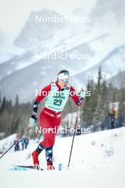 13.02.2024, Canmore, Canada (CAN): Tiril Udnes Weng (NOR) - FIS world cup cross-country, individual sprint, Canmore (CAN). www.nordicfocus.com. © Modica/NordicFocus. Every downloaded picture is fee-liable.