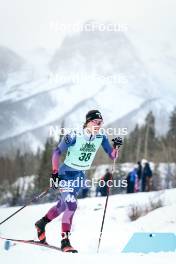 13.02.2024, Canmore, Canada (CAN): Lauren Jortberg (USA) - FIS world cup cross-country, individual sprint, Canmore (CAN). www.nordicfocus.com. © Modica/NordicFocus. Every downloaded picture is fee-liable.