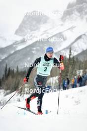 13.02.2024, Canmore, Canada (CAN): Anian Sossau (GER) - FIS world cup cross-country, individual sprint, Canmore (CAN). www.nordicfocus.com. © Modica/NordicFocus. Every downloaded picture is fee-liable.