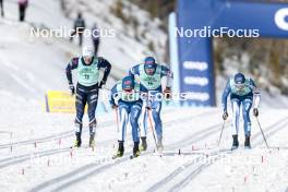 13.02.2024, Canmore, Canada (CAN): Lauri Vuorinen (FIN), Joni Maki (FIN), (l-r)  - FIS world cup cross-country, individual sprint, Canmore (CAN). www.nordicfocus.com. © Modica/NordicFocus. Every downloaded picture is fee-liable.