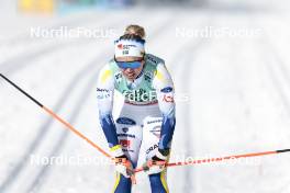 13.02.2024, Canmore, Canada (CAN): Emma Ribom (SWE) - FIS world cup cross-country, individual sprint, Canmore (CAN). www.nordicfocus.com. © Modica/NordicFocus. Every downloaded picture is fee-liable.