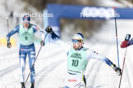 13.02.2024, Canmore, Canada (CAN): Calle Halfvarsson (SWE) - FIS world cup cross-country, individual sprint, Canmore (CAN). www.nordicfocus.com. © Modica/NordicFocus. Every downloaded picture is fee-liable.