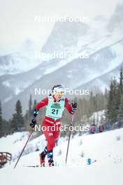 13.02.2024, Canmore, Canada (CAN): Lotta Udnes Weng (NOR) - FIS world cup cross-country, individual sprint, Canmore (CAN). www.nordicfocus.com. © Modica/NordicFocus. Every downloaded picture is fee-liable.