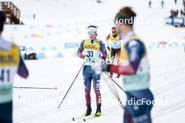 11.02.2024, Canmore, Canada (CAN): Zanden Mcmullen (USA) - FIS world cup cross-country, mass, Canmore (CAN). www.nordicfocus.com. © Modica/NordicFocus. Every downloaded picture is fee-liable.