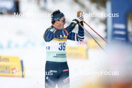 11.02.2024, Canmore, Canada (CAN): Jules Chappaz (FRA) - FIS world cup cross-country, mass, Canmore (CAN). www.nordicfocus.com. © Modica/NordicFocus. Every downloaded picture is fee-liable.